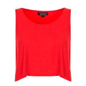 Red Crop Top